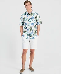 Tommy Bahama Men's Nova Wave Frond Mosaic Printed Shirt