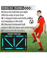 peneyon Pro Agility Football Training Mat – Non-Slip & Silent Design Improves Speed, Strength & Coordination for All Ages & Skill Levels