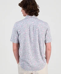 Tommy Bahama Men's San Lucio Sol Geo Short-Sleeve Shirt