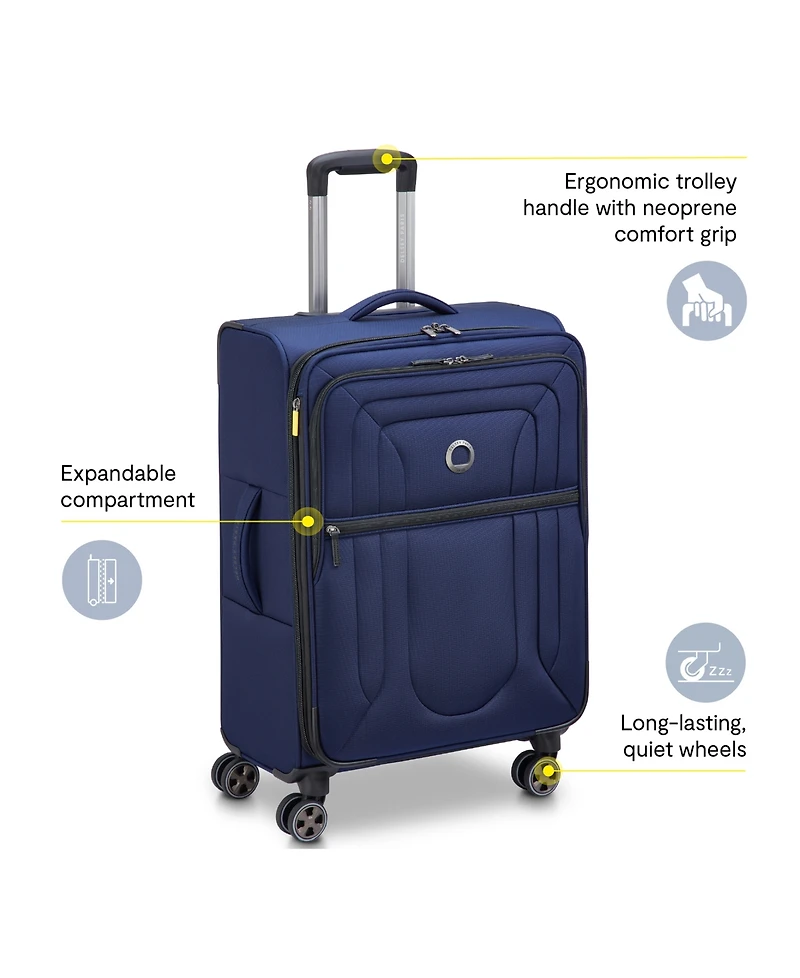 Delsey Paris Shadow Dlx Medium Check-In Spinner