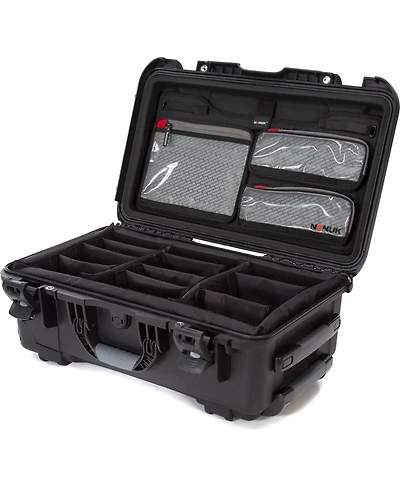 Nanuk Wheeled Series 935 Lightweight Nk-7 Resin Waterproof Hard Case with Lid Organizer and Padded Dividers