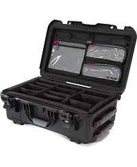 Nanuk Wheeled Series 935 Lightweight Nk-7 Resin Waterproof Hard Case with Lid Organizer and Padded Dividers
