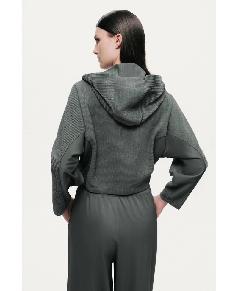 Nocturne Women's Textured Wide-Leg Pants