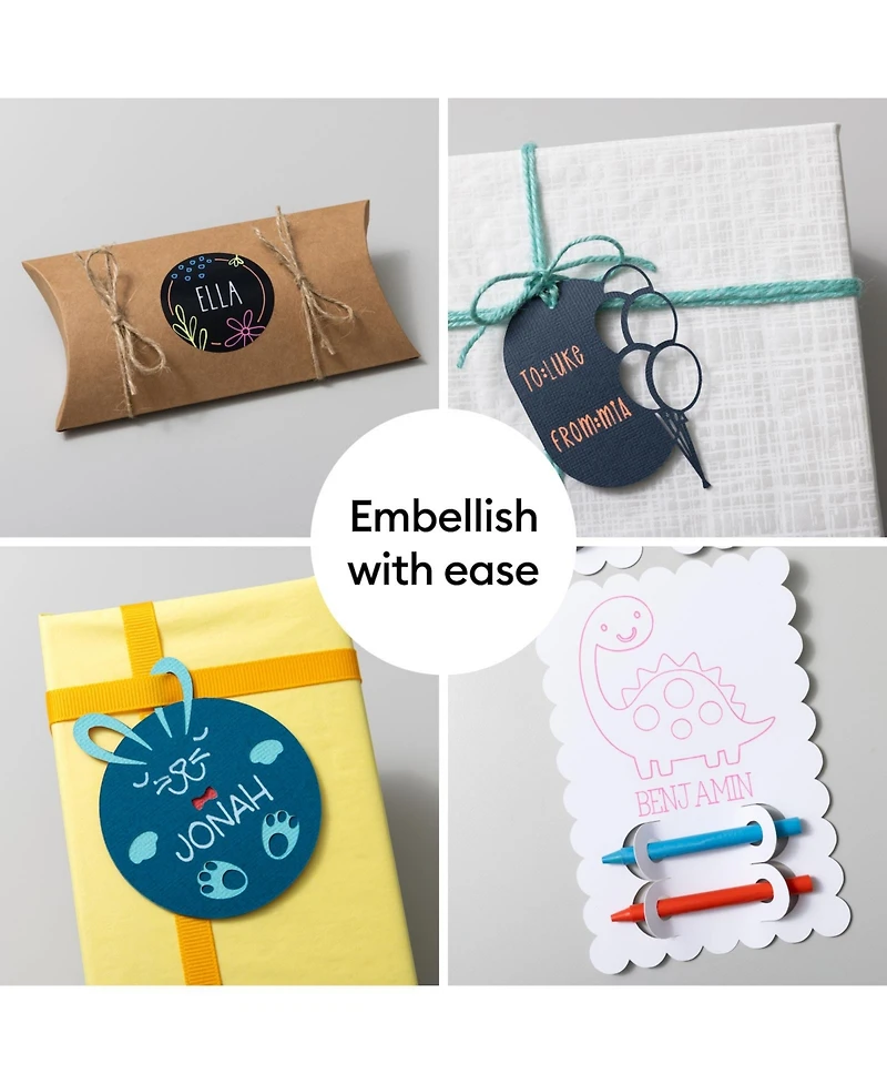 Cricut Acrylic Gel Pens Set, 1.0 mm, 4 Count - For use with Joy & Joy Xtra Machines