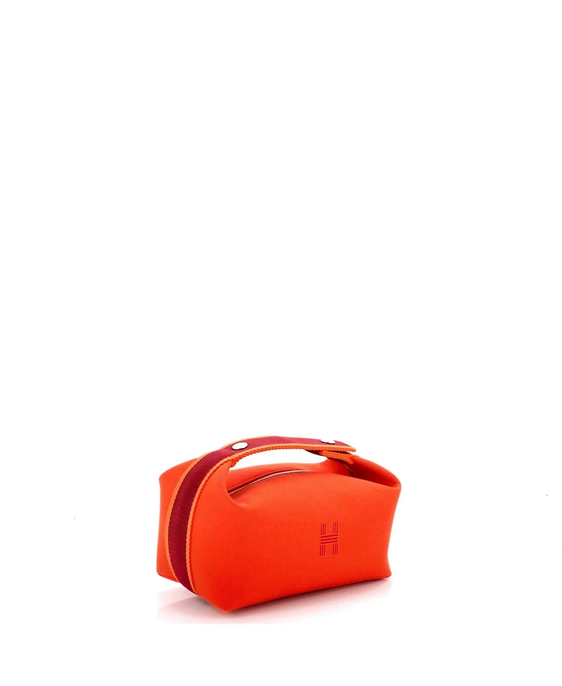 Pre-Owned HERMES Pm Bride-a-Brac Travel Case Toile