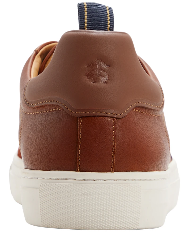 B by Brooks Brothers Men's Emmerson Lace Up Court Sneakers