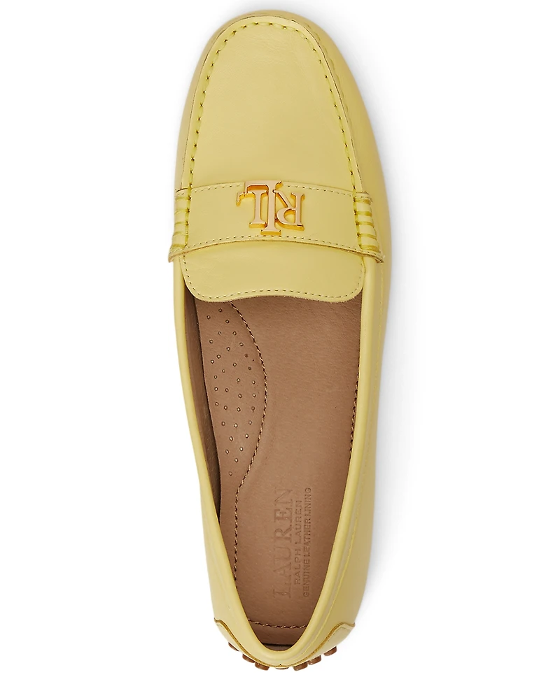 Lauren Ralph Women's Barnsbury Slip-On Driver Loafer Flats