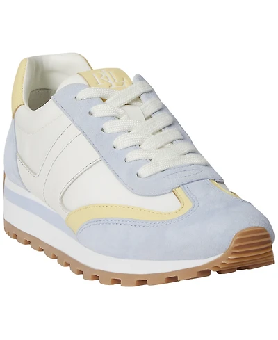 Lauren Ralph Women's Dani Color-Blocked Lace-Up Sneakers
