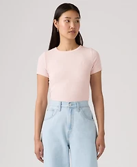 Levi's Women's Hayes Slim-Fit Short-Sleeve Crewneck T-Shirt