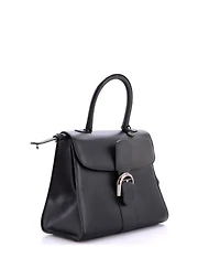 Pre-Owned Delvaux Mm Brillant Top Handle Bag Leather