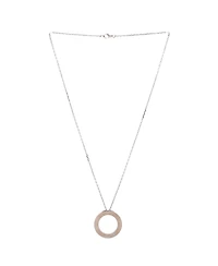 Pre-Owned Cartier 3 Diamonds Love Pendant Necklace