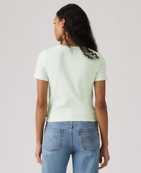 Levi's Women's Muse Short-Sleeve Button-Front Top