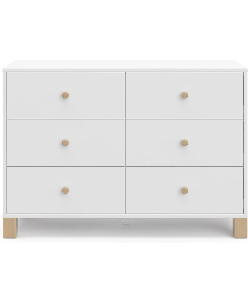 Storkcraft California 6-Drawer Double Dresser