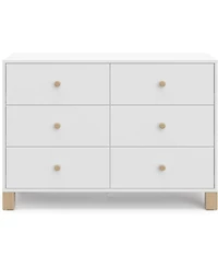 Storkcraft California 6-Drawer Double Dresser