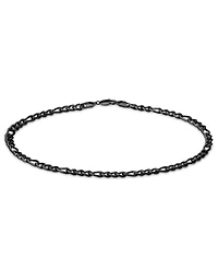 Rhona Sutton Men's Stainless Steel Figaro Chain Bracelet