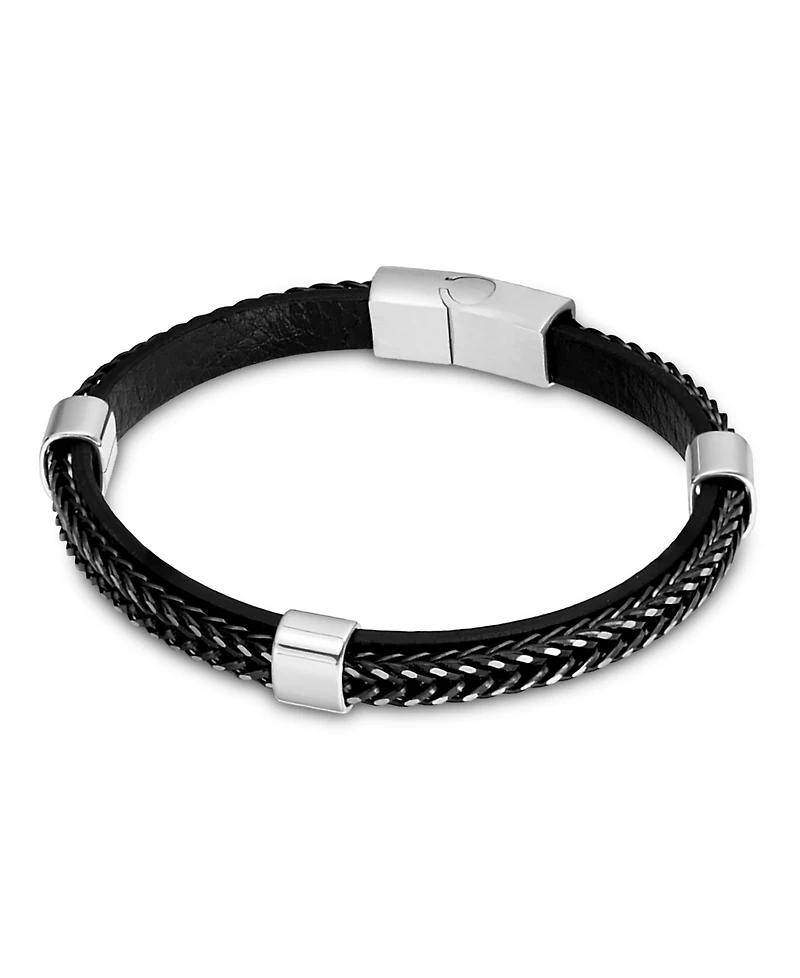 Rhona Sutton Men's Axelar Stainless Steel Bracelet