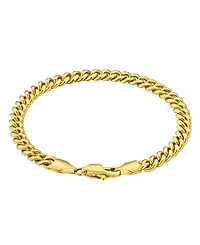 Rhona Sutton Men's Curb 18k Gold-Plated Chain Bracelet