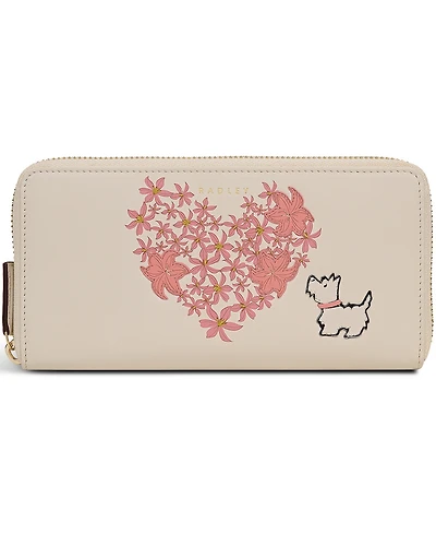 Radley London Love You Lots Mini Zip Around Wallet