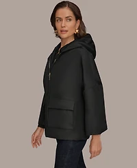 Donna Karan Weekend Women's Zip-Up Hooded Jacket