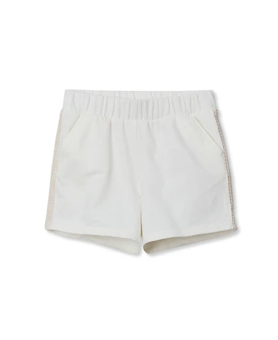 Lands' End Girls French Terry Pull On Shorts