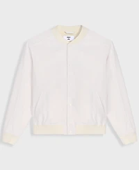 Mode of One Men's Linen & Cotton Bomber Jacket, Macy's Exclusive