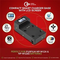 gaomon Fujifilm X T30 Iii Silver Camera with Np W126 Battery, Smart Charger & 128GB Card