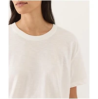Pact Women's Organic Cotton Featherweight Slub Relaxed Tee