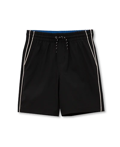 Lands' End Big Boys Husky Cotton Pull On Shorts