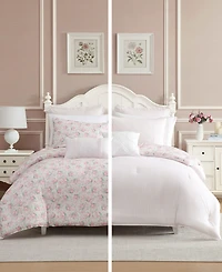 Laura Ashley Pamelas Posies Reversible 7-Pc. Comforter Set