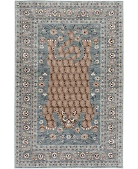 Erin & Ben Co. Tupelo Satine 5'X7'6"Area Rug