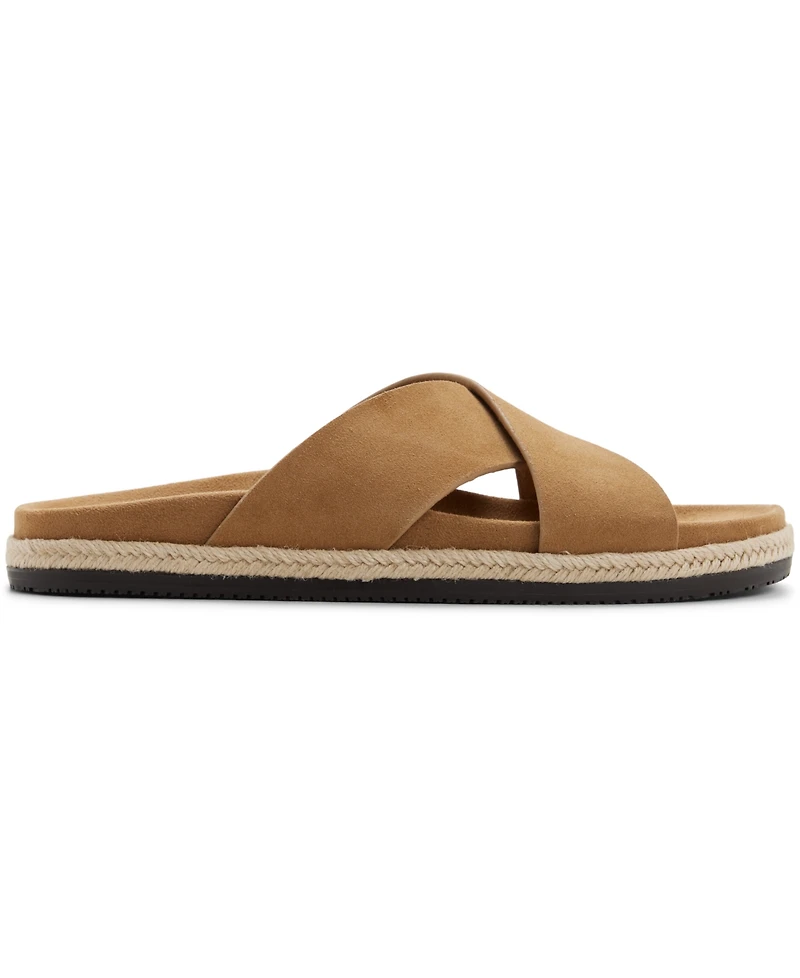 Aldo Men's Hamel Crisscross Strap Flat Sandals