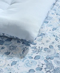 Laura Ashley Quartet Reversible 3-Pc. Comforter Set, King