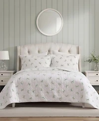 Laura Ashley Bouncy Bows Reversible Quilt Sets