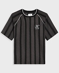 Mode of One Men's Crochet-Stripe Relaxed T-Shirt, Macy's Exclusive