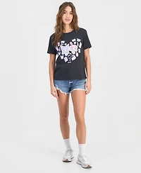 Sanrio Juniors' Kuromi Graphic Print T-Shirt
