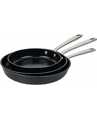 Alva Maestro 3pc Premium Ceramic Nonstick Frying Pan Set (8", 9.5", 11" Pans)
