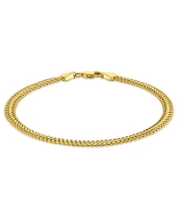 Macy's Polished Infinity Link Chain Bracelet in 10k Gold