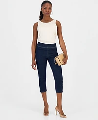 I.n.c. International Concepts Petite Pull-On Capri Jeans, Macy's Exclusive
