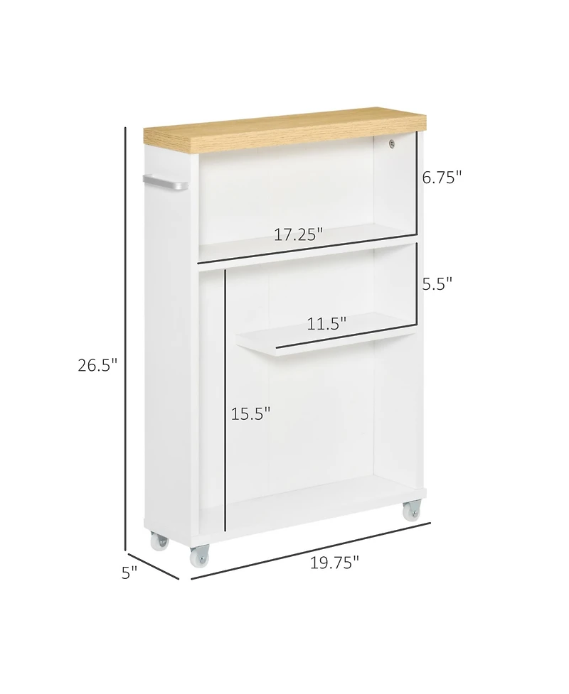 Rainsken Slim Bathroom Cabinet