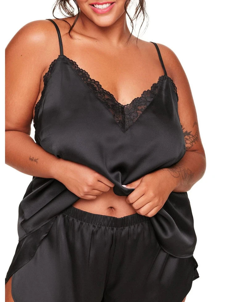 Adore Me Plus Linnie Pajama Camisole & Short Set