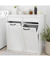 Rainsken Laundry Hamper Cabinet
