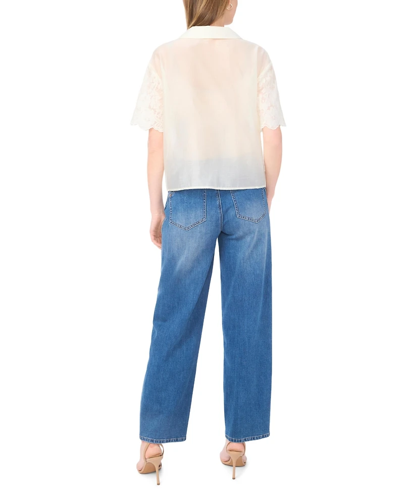 Vince Camuto Women's Short-Sleeve Top