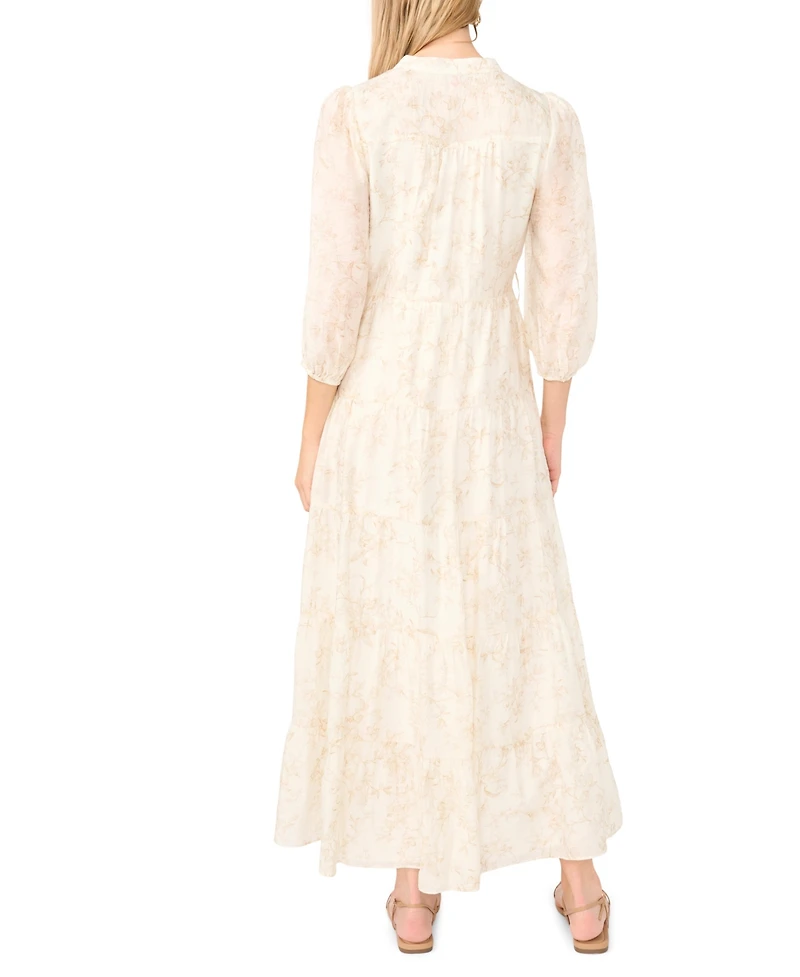 Vince Camuto Women's V-Neck Maxi Dress