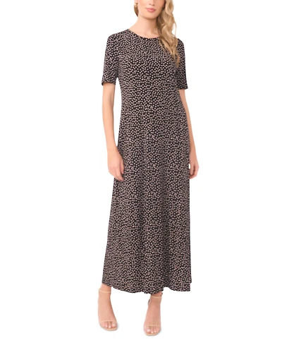 Vince Camuto Women's Crewneck Maxi Dress