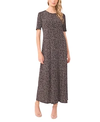 Vince Camuto Women's Crewneck Maxi Dress