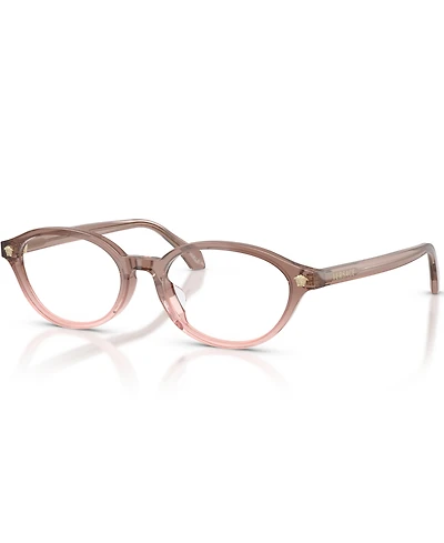 Versace Women's Oval Eyeglasses, VE3393D