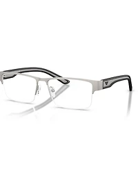 Emporio Armani Men's Rectangle Eyeglasses