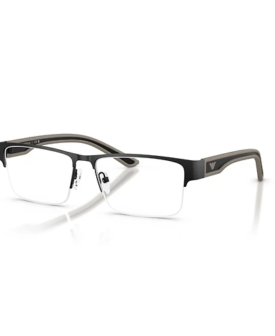 Emporio Armani Men's Rectangle Eyeglasses