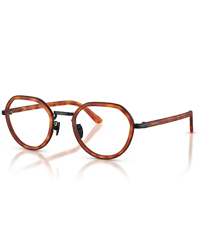 Giorgio Armani Men's Round Eyeglasses