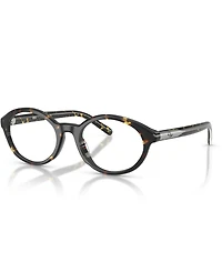 Diesel Unisex Oval Eyeglasses, DL4015U